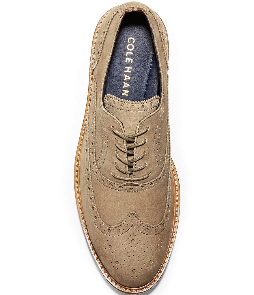 Cole Haan Men's Morris Suede Wingtip Oxfords