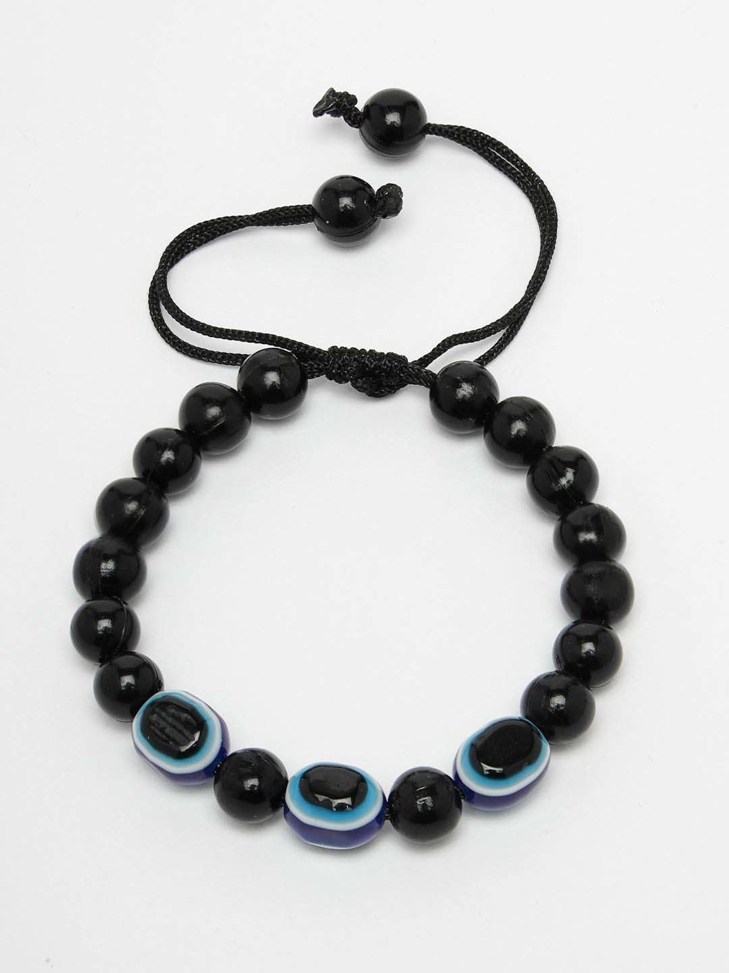 NVR Evil Eye Black Thread Bracelet for Unisex