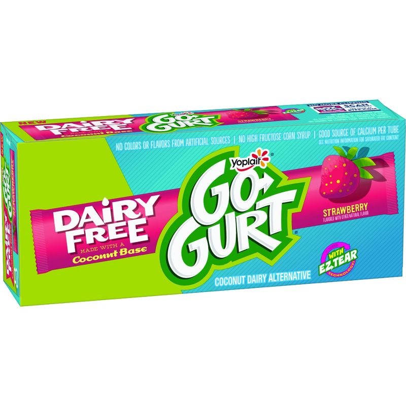 Go-Gurt Dairy-Free Strawberry Kids' Yogurt - 8ct/2oz Tubes