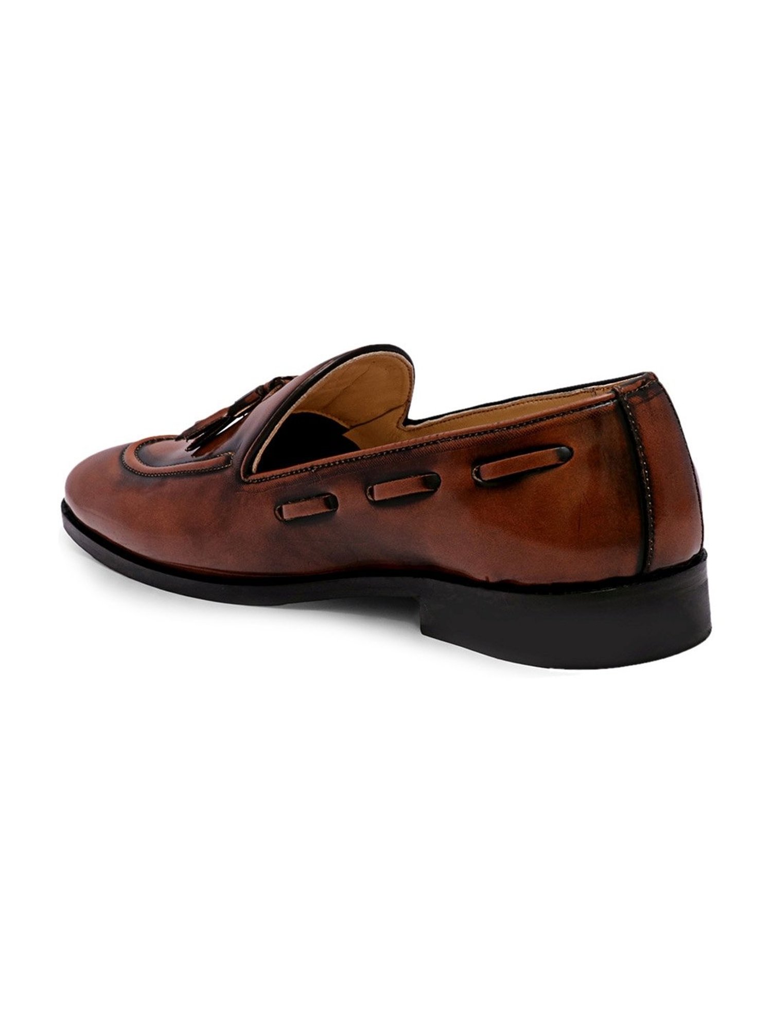 Griffin Men's PHILLIPPE NAPPA Brown Boat Shoes