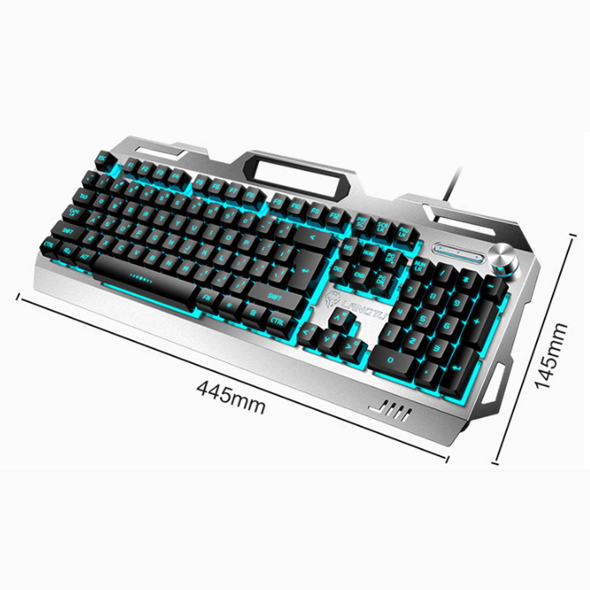 Wired RGB Backlit Gaming Keyboard and Mouse, Gaming Mouse Pad, Gaming Headset,All in One Combo for PC Gamers, White, GK35