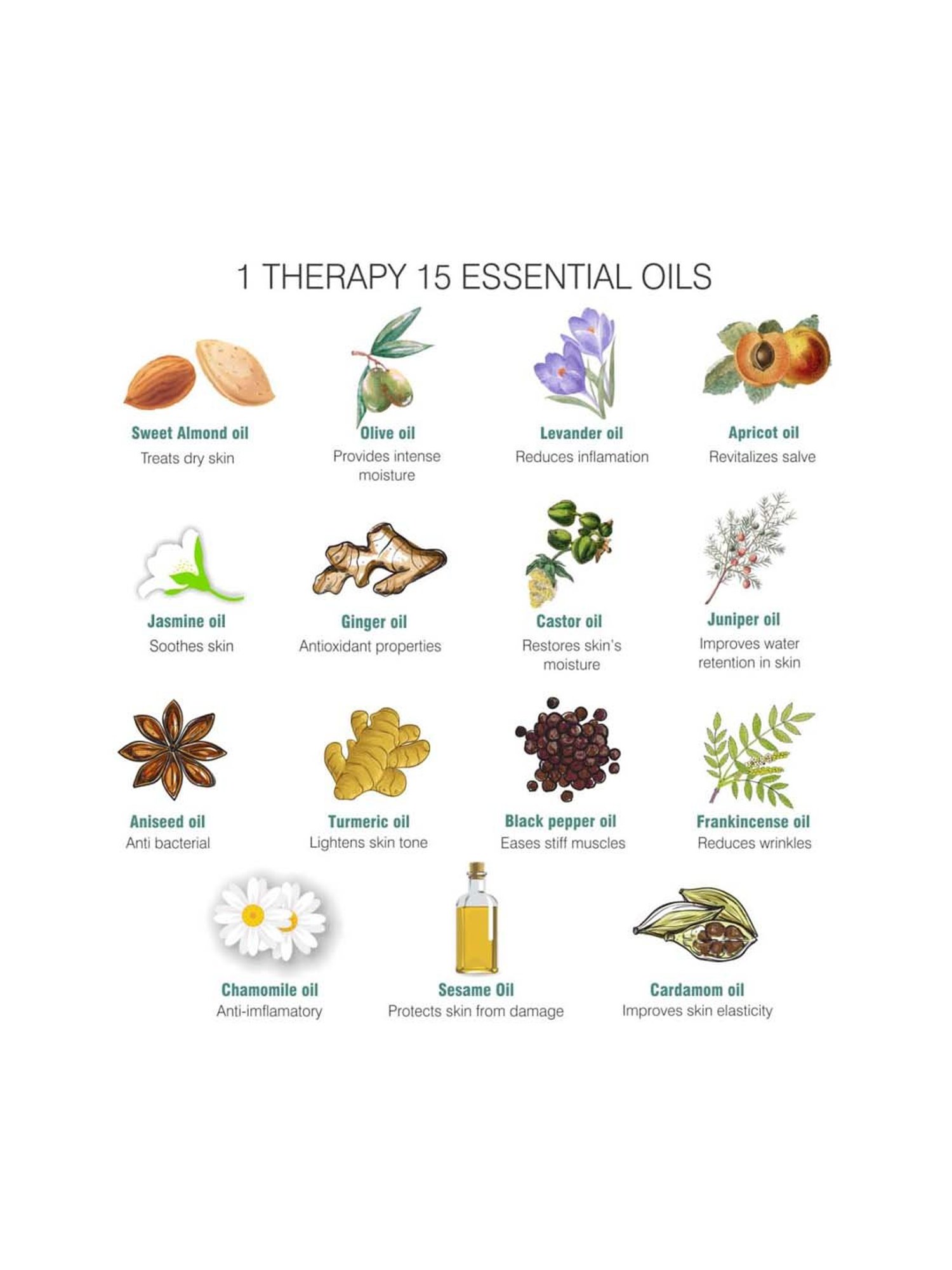 The Paradise Tree's Massage Therapy Oil - 200 ml