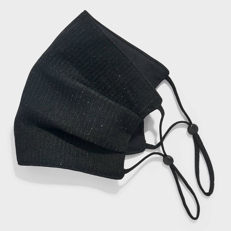 Copper Compression Infused Face Mask - Black - L/XL