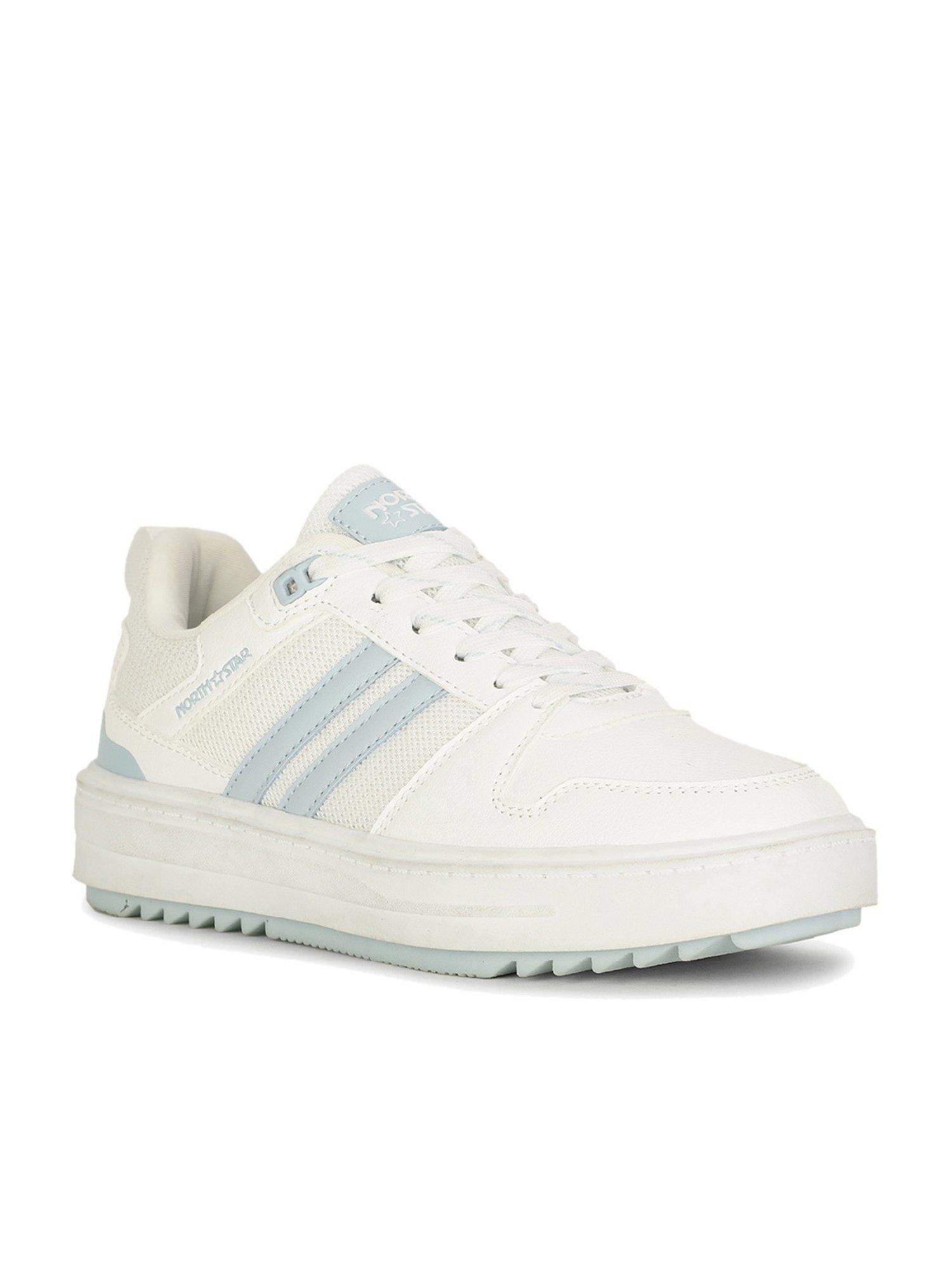 North Star by Bata Women's White Sneakers