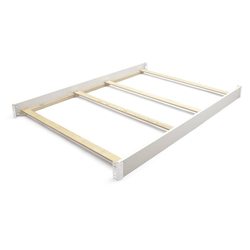 Simmons Kids' SlumberTime Full Size Crib Conversion Rails - Madisson - White Ambiance
