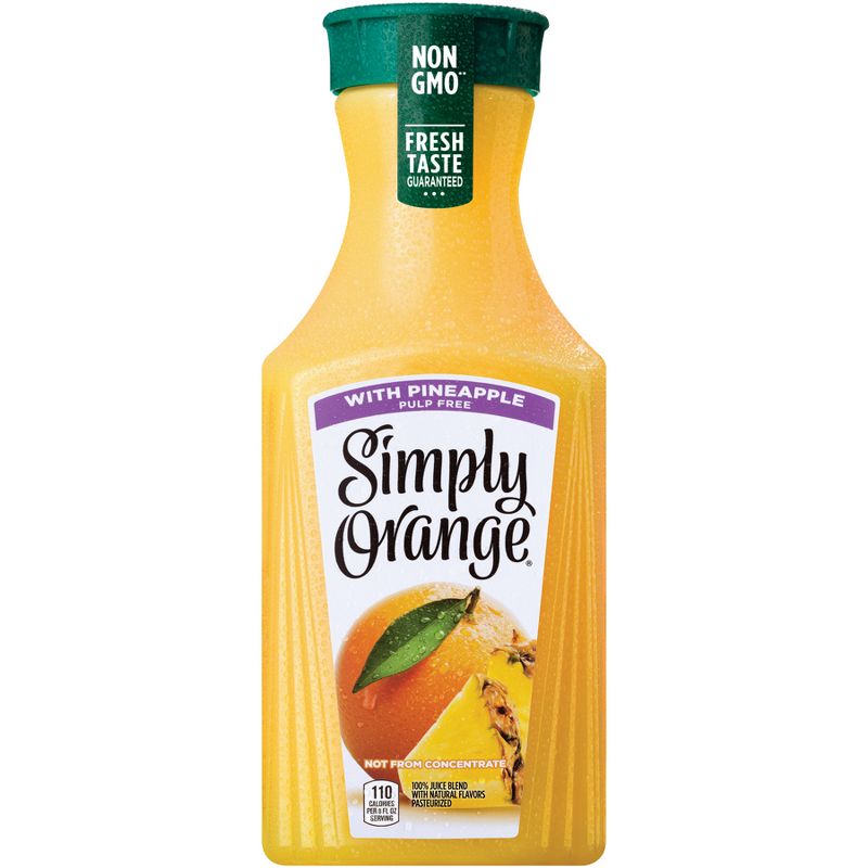 Simply Orange with Pineapple Juice Blend - 52 fl oz