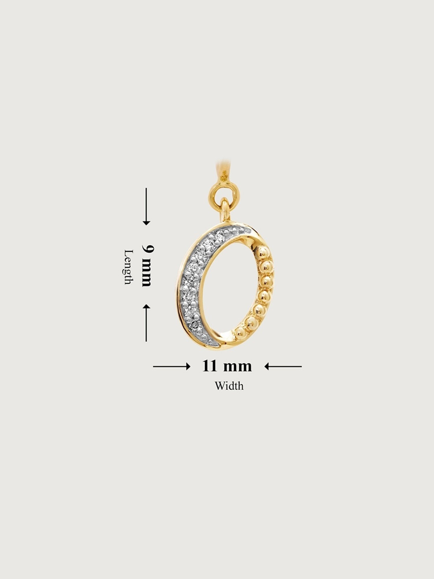 Mia Sutra DIY with Alphabet Charms- O