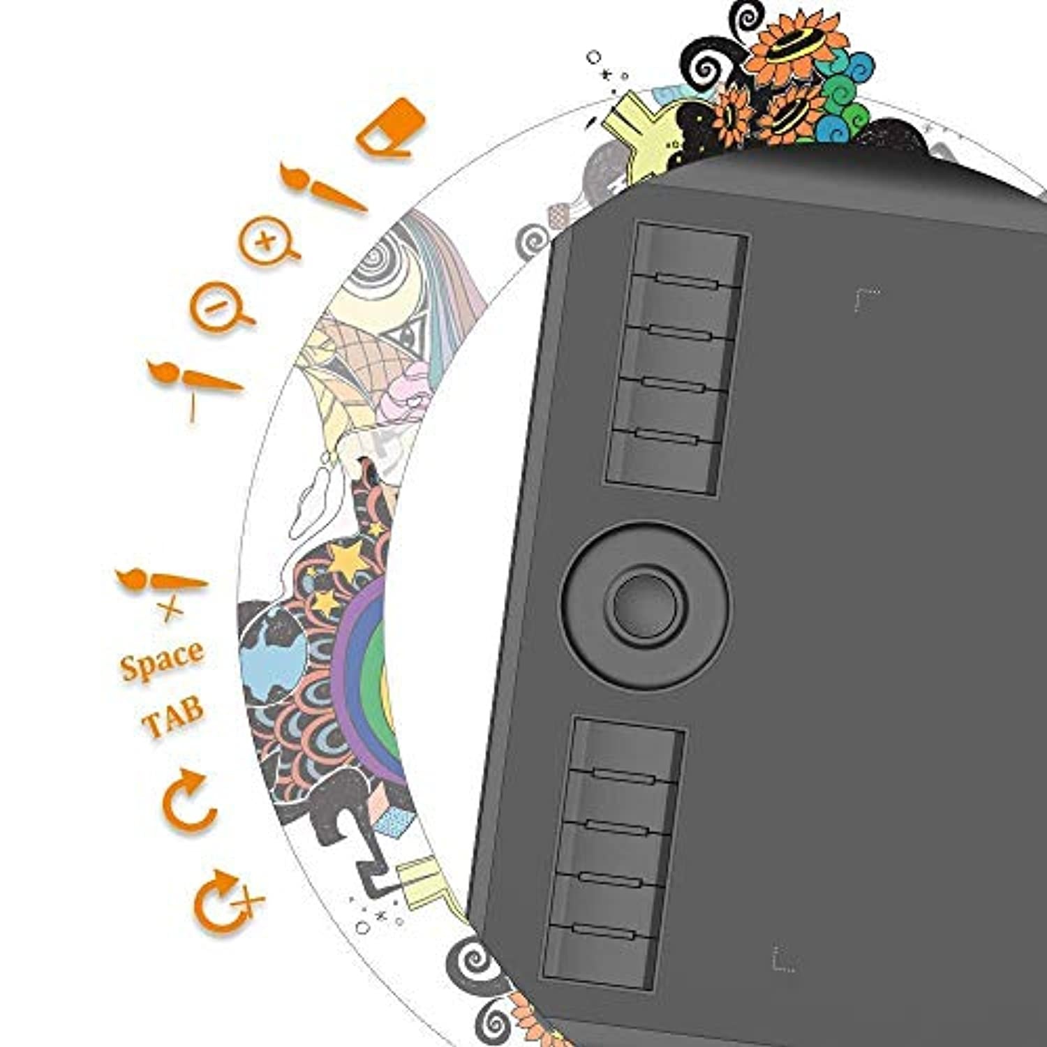 GAOMON M10K PRO Drawing Tablet  and  GAOMON Two-Finger Glove