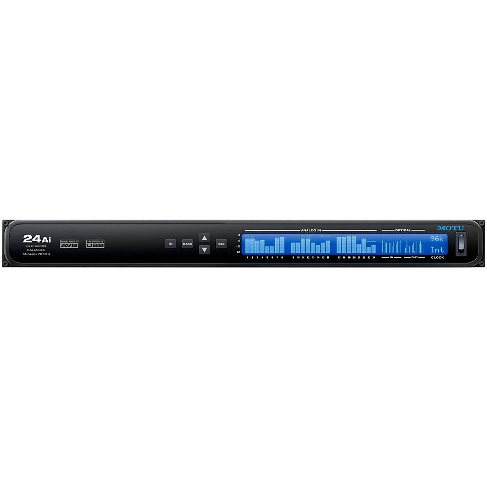 MOTU - 9330 - 24Ai USB/AVB Ethernet Audio Interface w/24 Channels of Analog Input & DSP