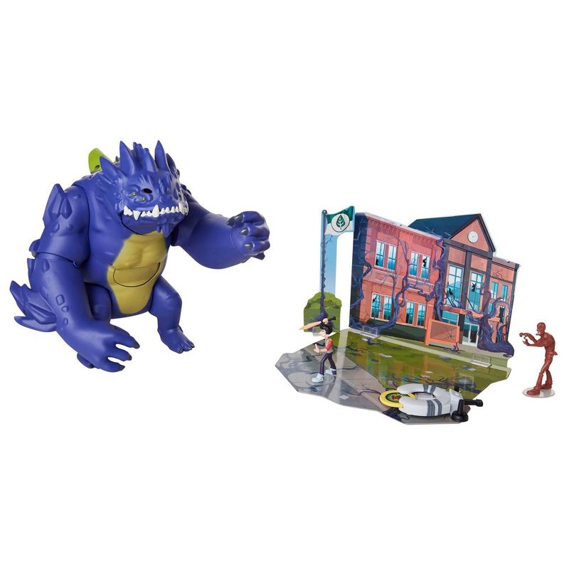 The Last Kids on Earth Chompin' Blarg 9" Action Figure Playset with Jack and Zombie Action Figures