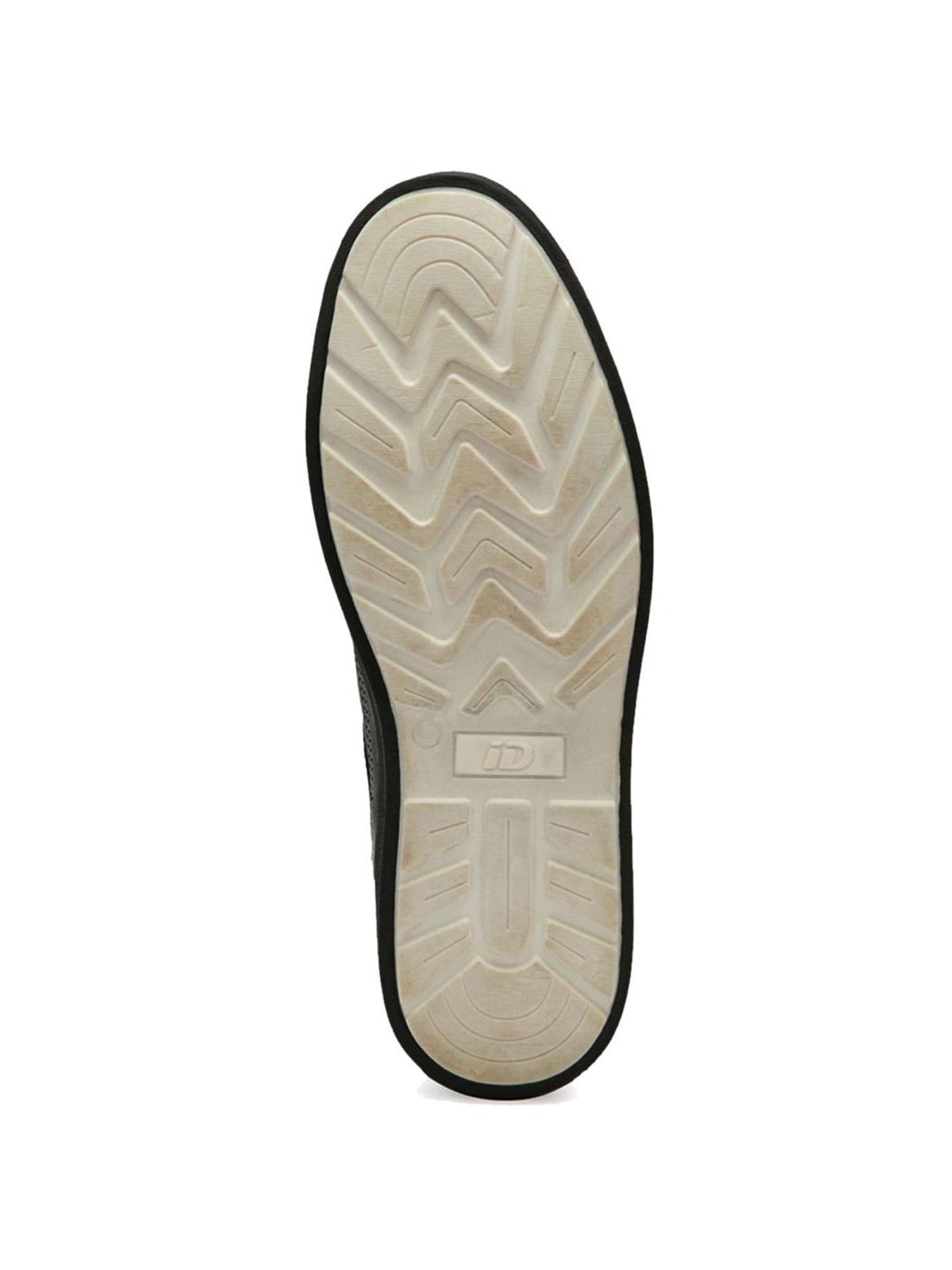 ID Men's Charcoal Black Ankle High Sneakers