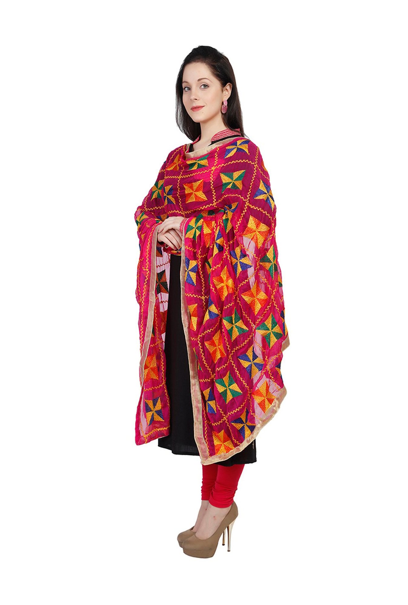 Dupatta Bazaar Pink Dupatta