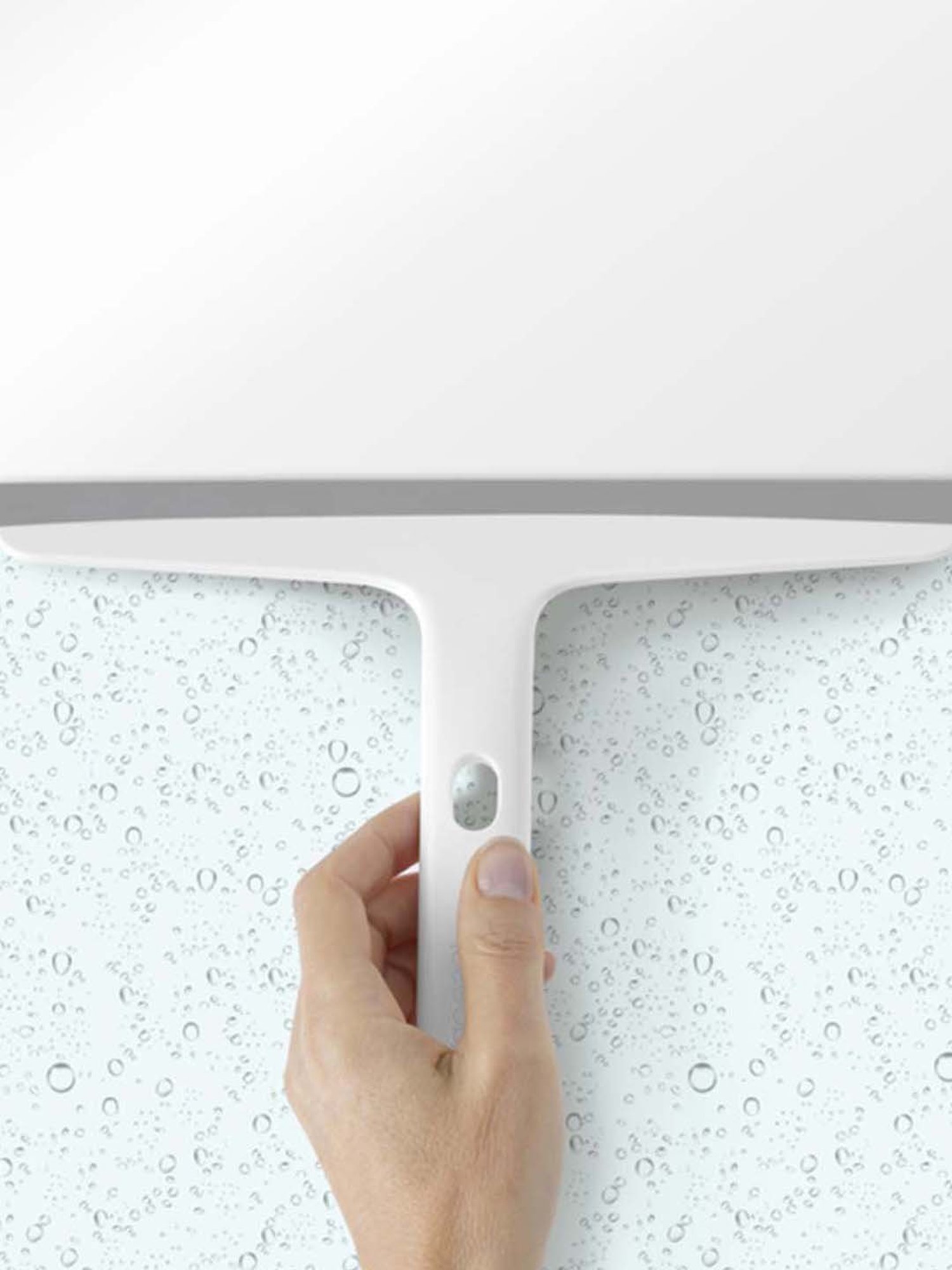 JOSEPH JOSEPH White Plastic Slimline Squeegee - Set of 1