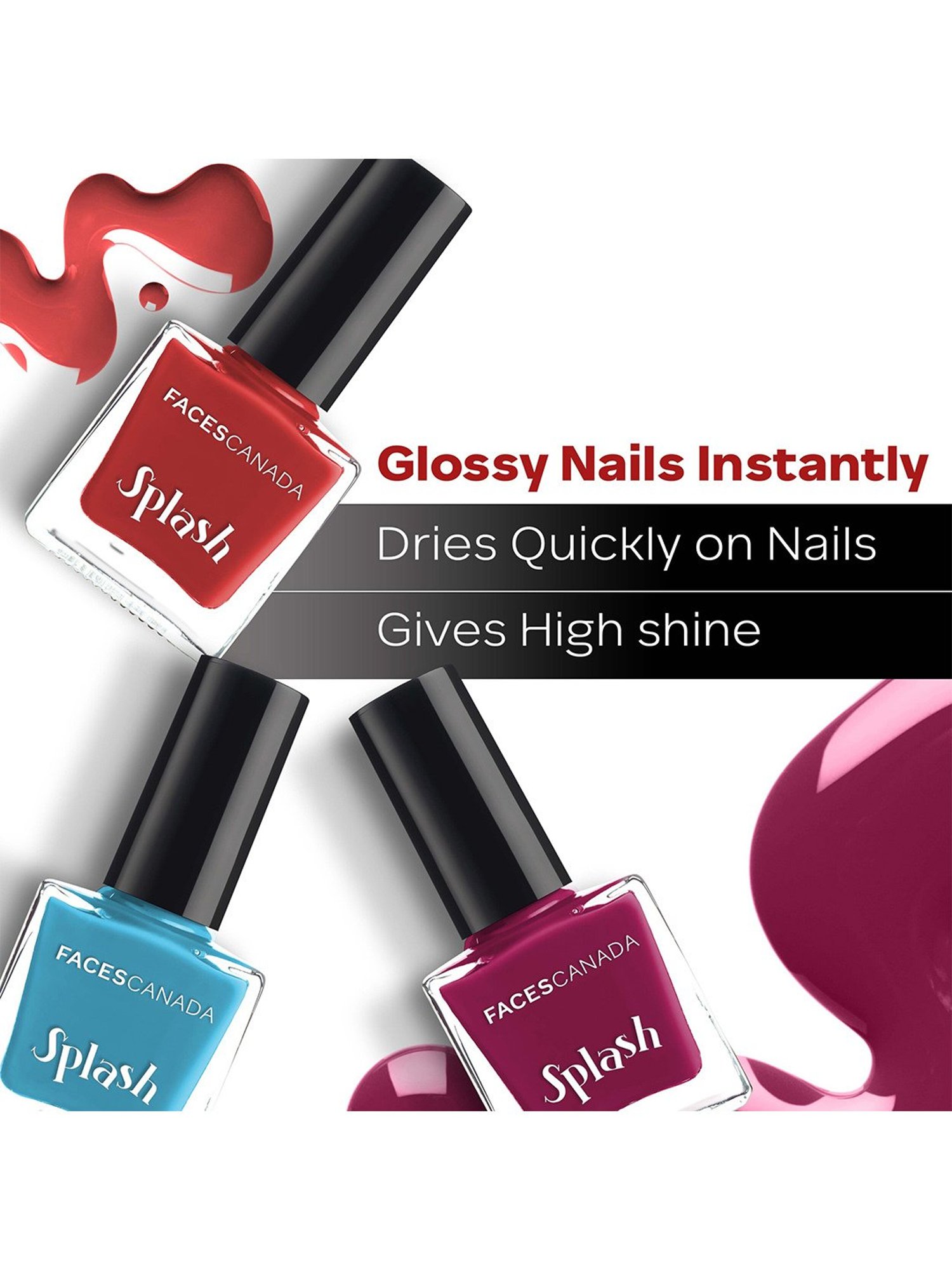 Faces Canada Splash Nail Combo - Pack of 2