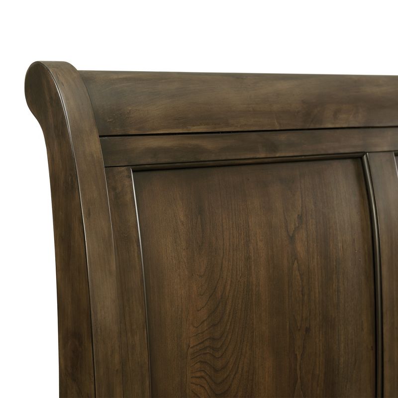 6pc Queen Channing 2 Drawer Storage Bedroom Set Dark Walnut - Picket House Furnishings