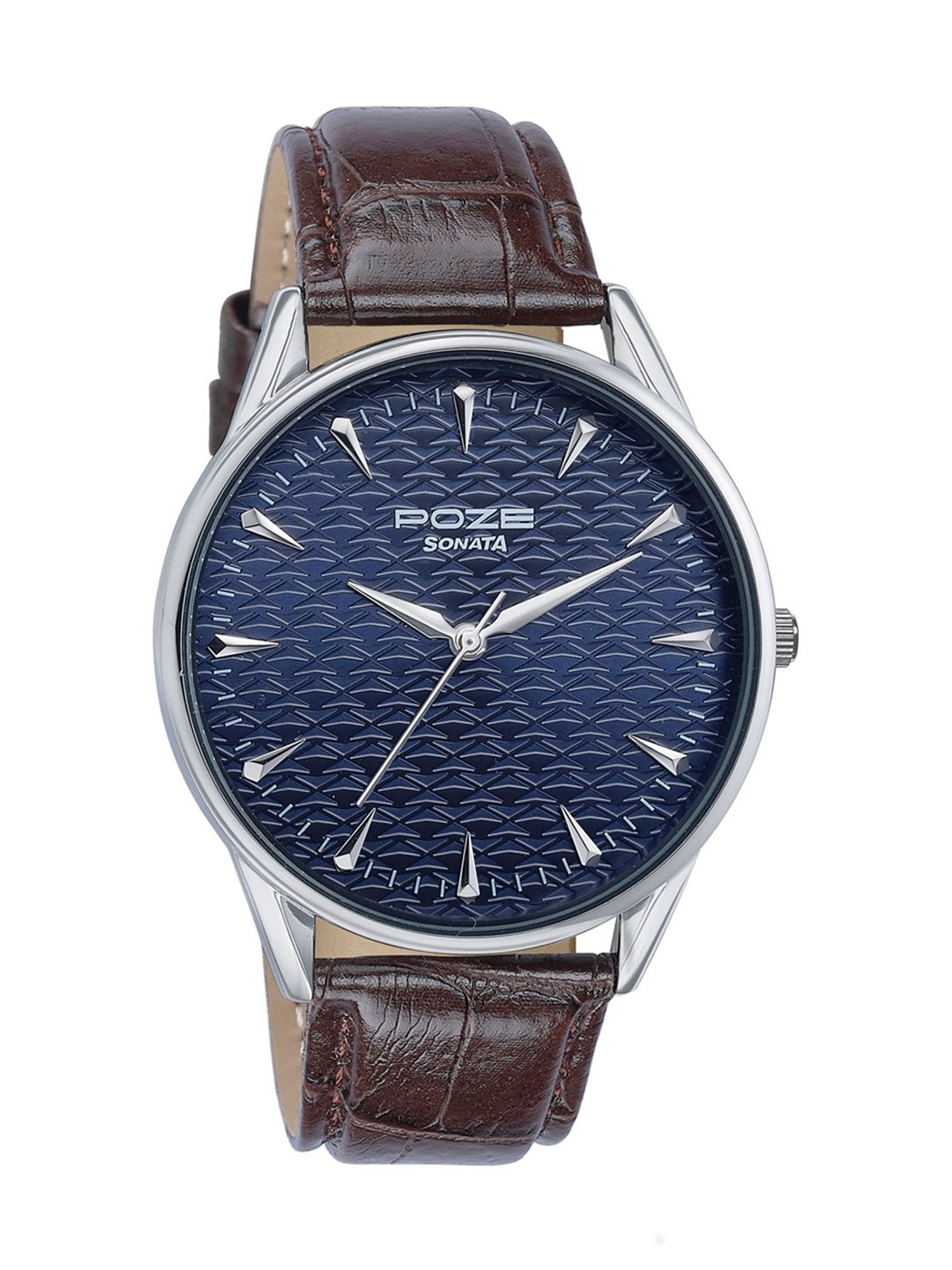 Sonata Poze 3.0 SP70047SL01W Analog Watch for Men