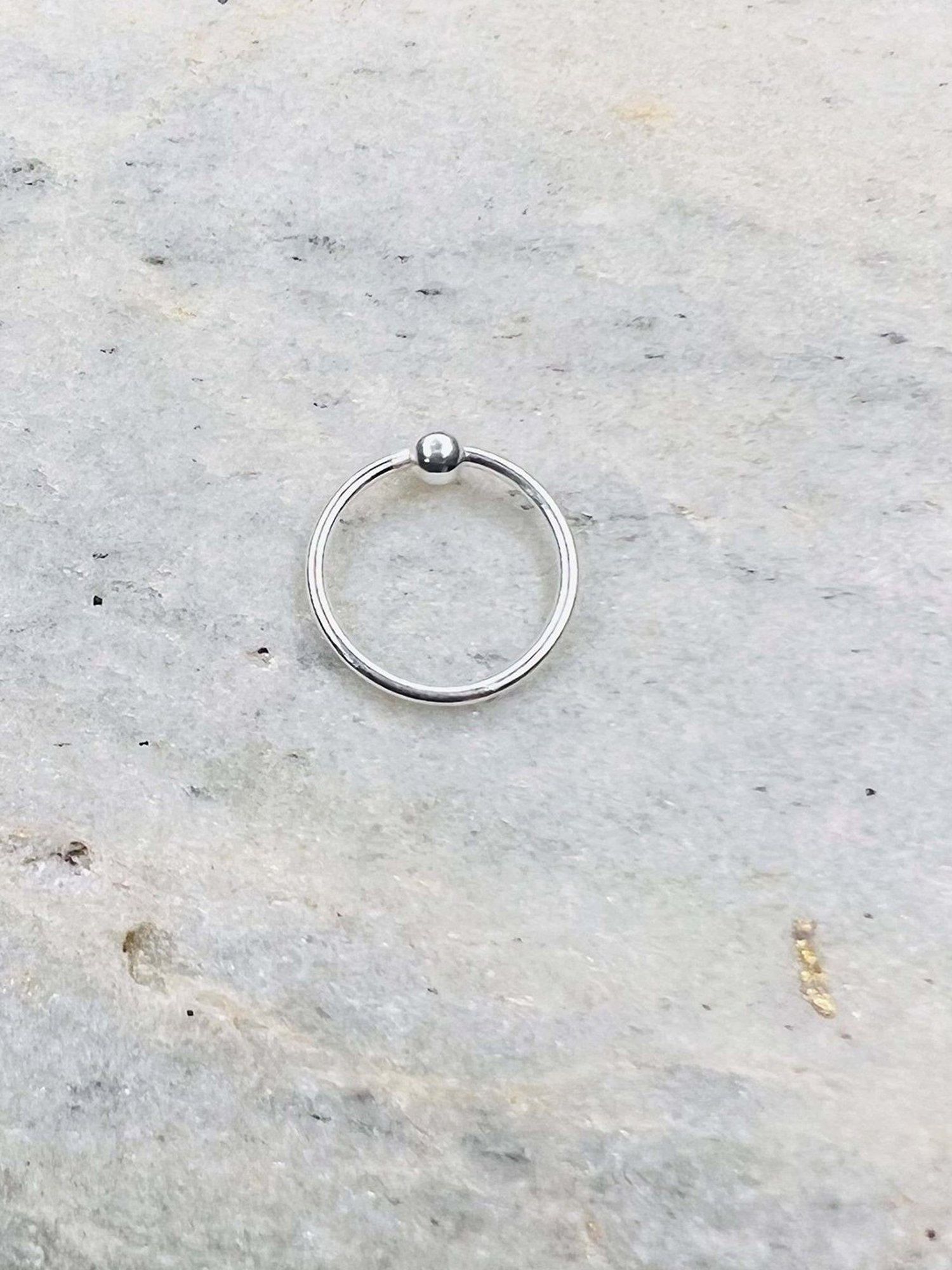 Zavya 92.5 Sterling Silver Floral Nosepin for Women