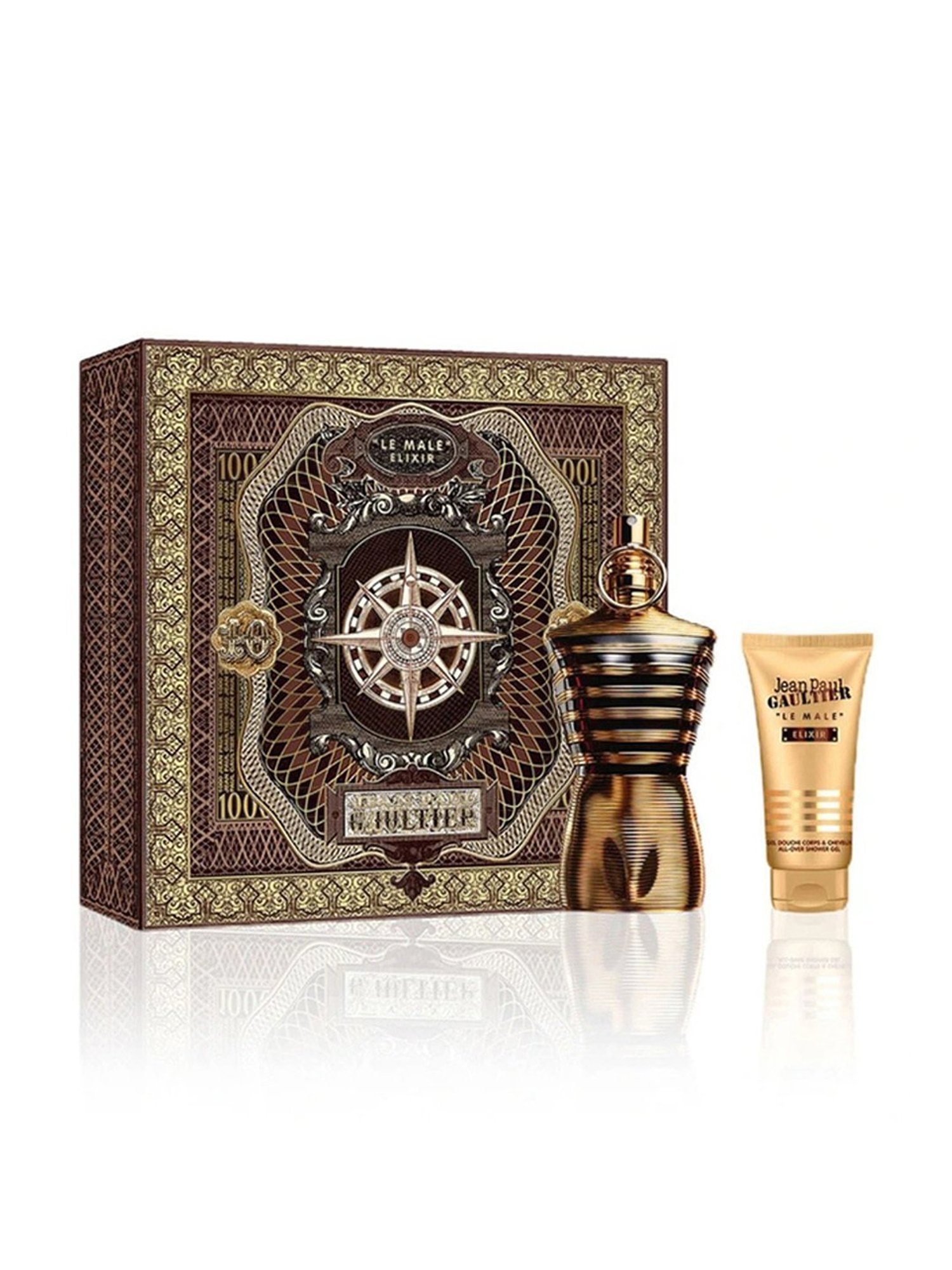 Jean Paul Gaultier Le Male Elixir Parfum & Shower Gel Combo