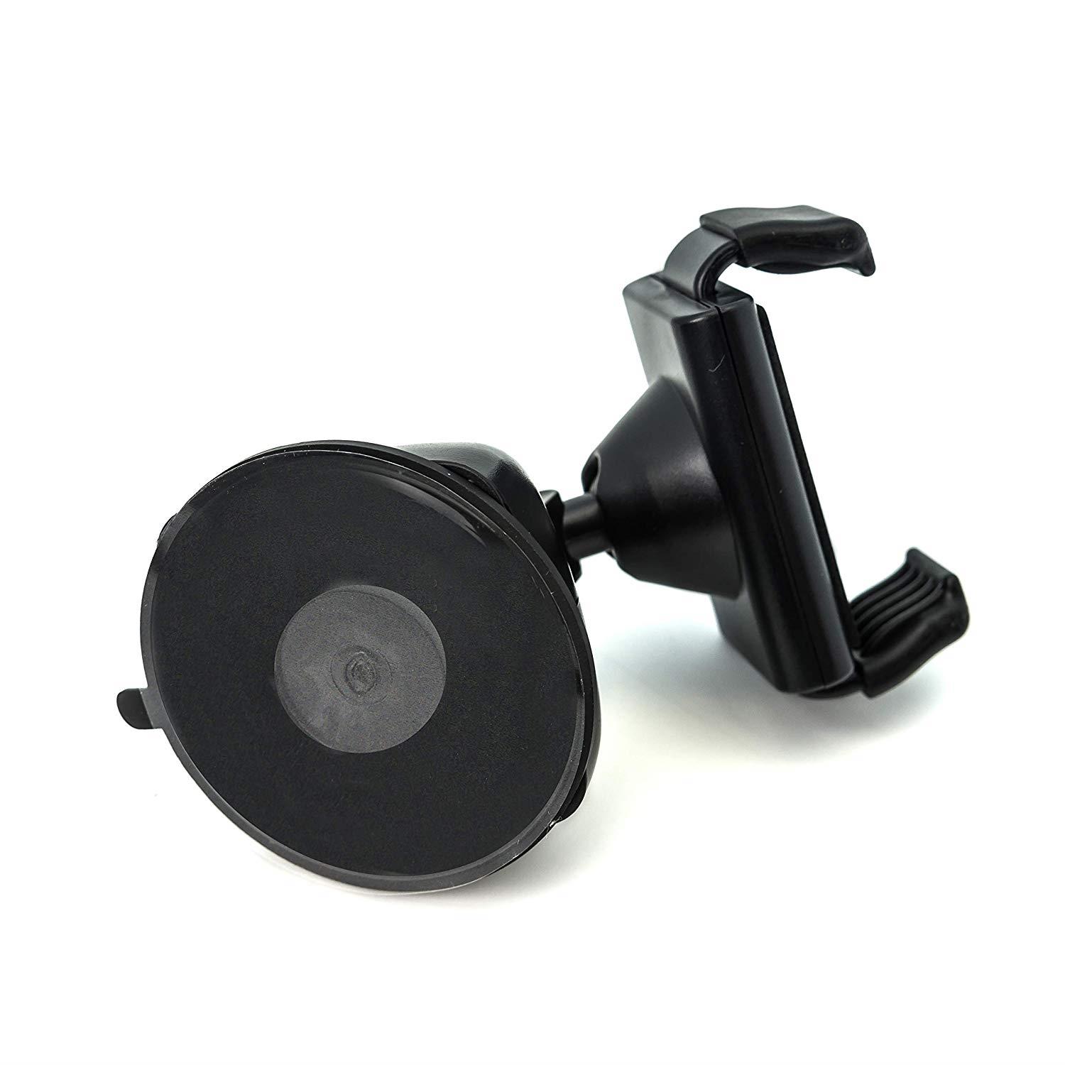 BT Basics by Bracketron Squeeze Dash Window Clamp Car Mount Phone Holder Hands Free Compatible with iPhone X 8 7 SE 6s 6 5s 5 4s 4 Samsung Galaxy S9 S8 S7 S6 S5 Google LG Nexus Sony Nokia BB1-556-2