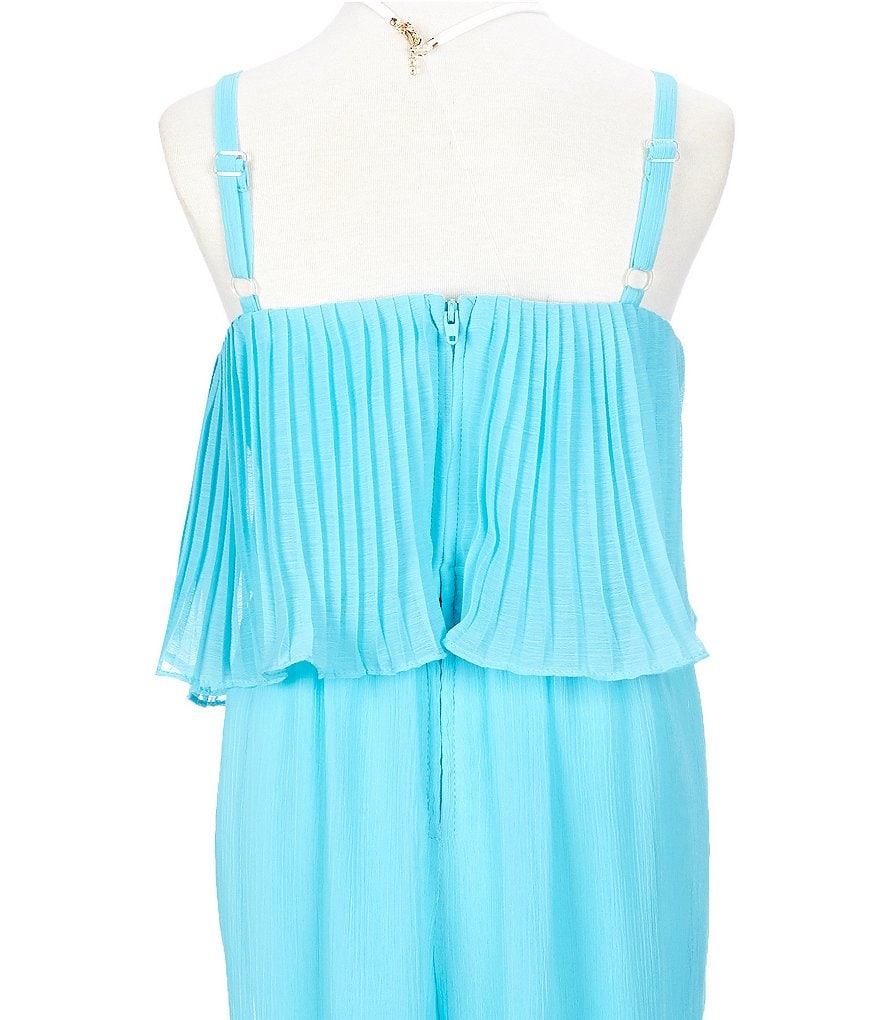 I.N. Girl Big Girls 7-16 Pleated Popover Jumpsuit