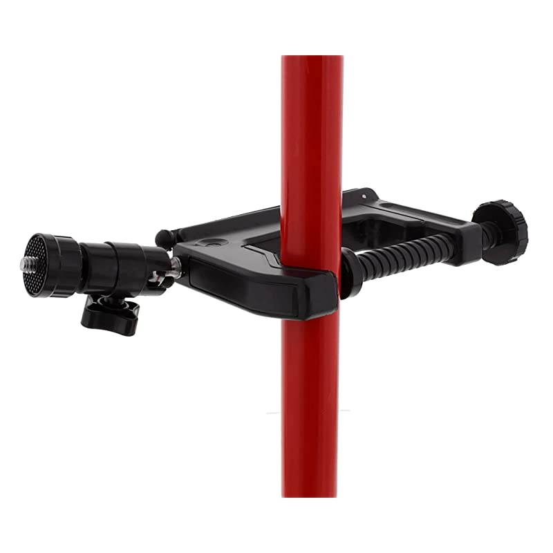 Heavy Duty CClamp Vise Tabletop Clamp and Tripod with Double Ball Head for Slave Flash Cameras Camcorders