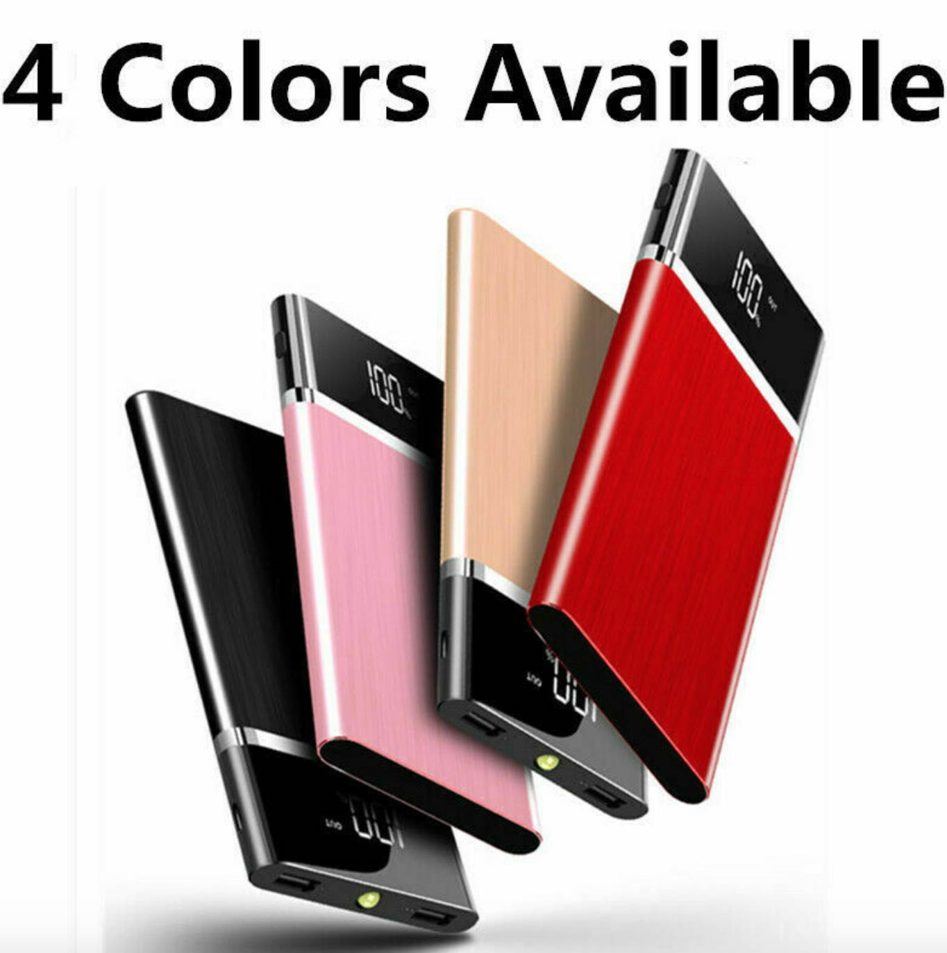 Ultra-thin Portable External Battery Huge Capacity Power Bank 900000mAh Charger