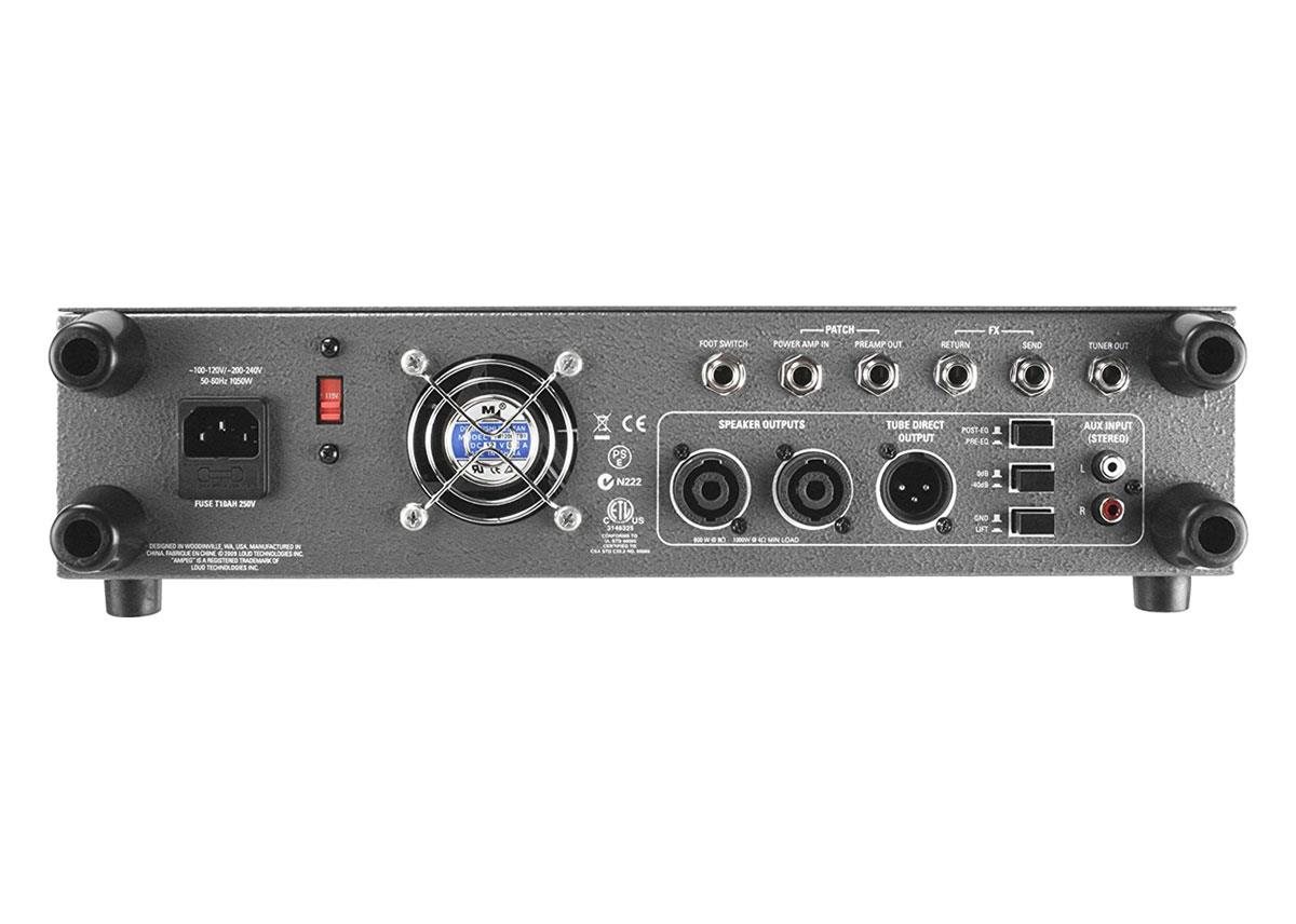 Ampeg SVT7PRO 1000W Class-D Bass Amp Head Black