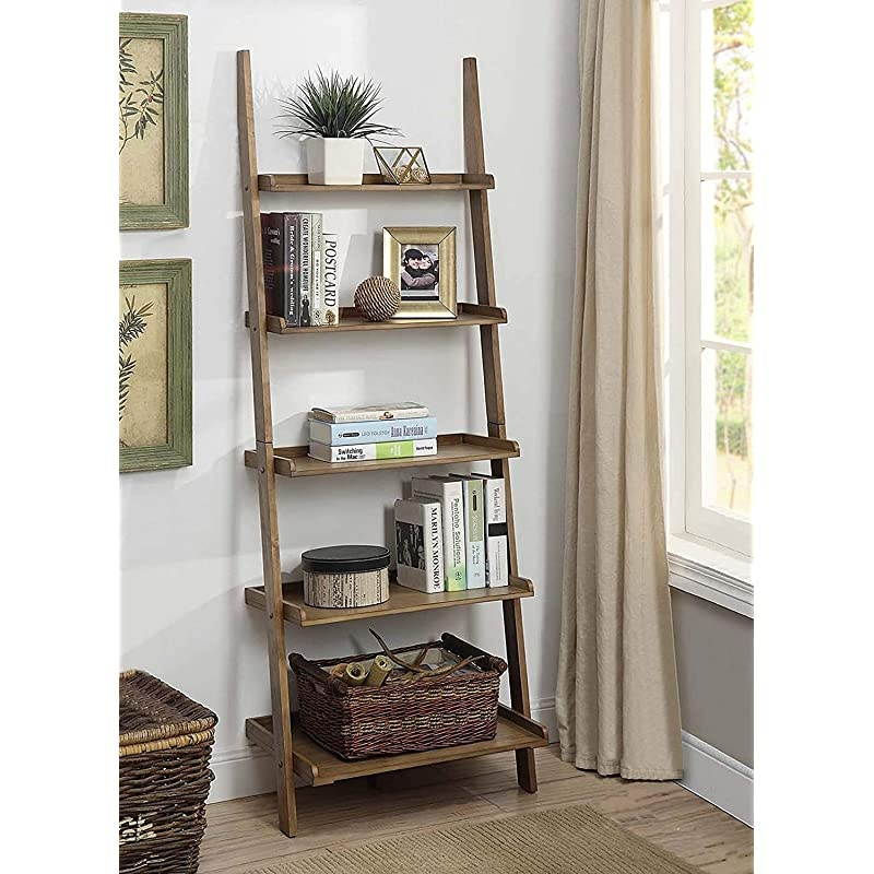 American Heritage Bookshelf Ladder, Driftwood