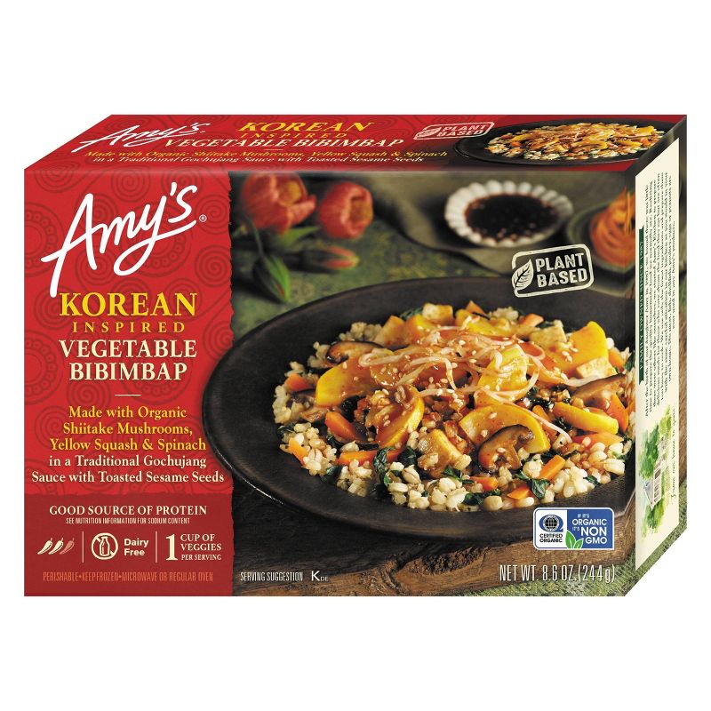 Amy's Frozen Korean Vegetable Bibimbap - 8.6oz