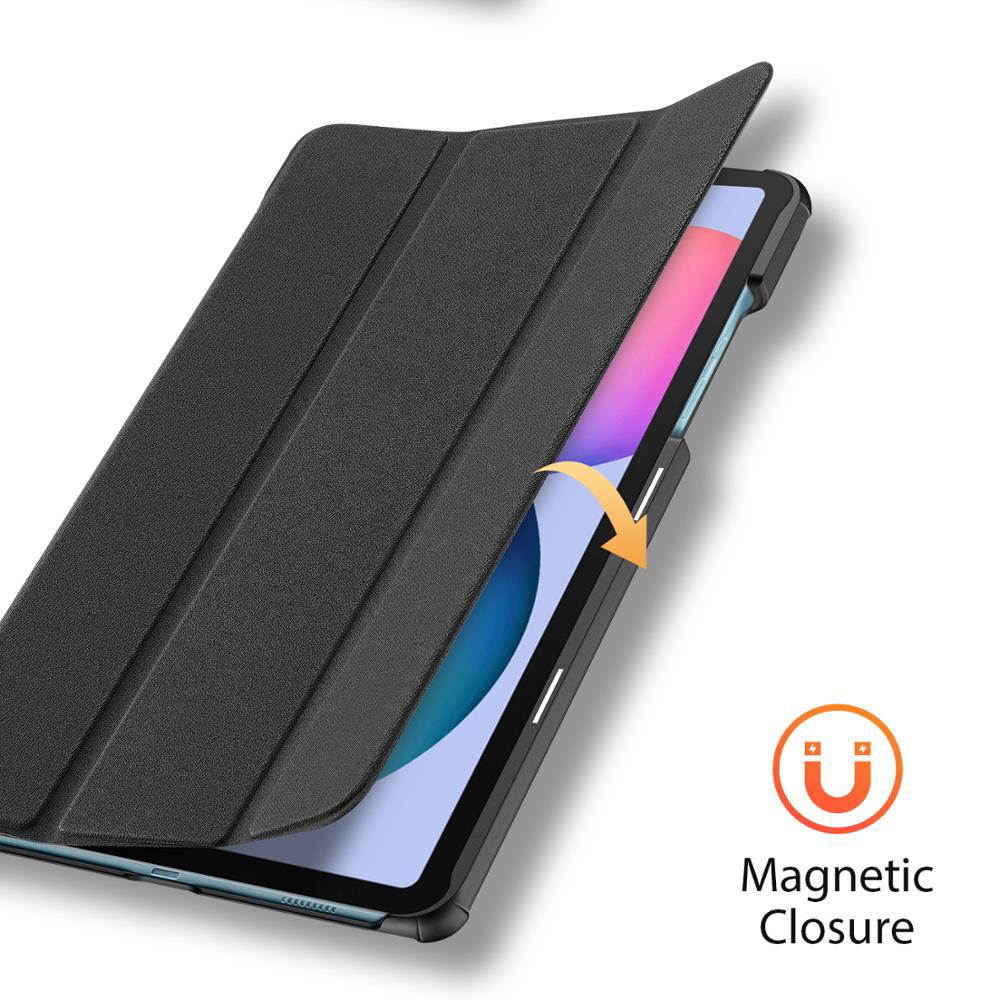 Samsung Galaxy Tab S6 Lite 10.4 Case Smart Magnetic Flip PU Leather Stand Cover for Galaxy Tab S6 Lite 10.4" Model SM-P610 P615 2020 Release