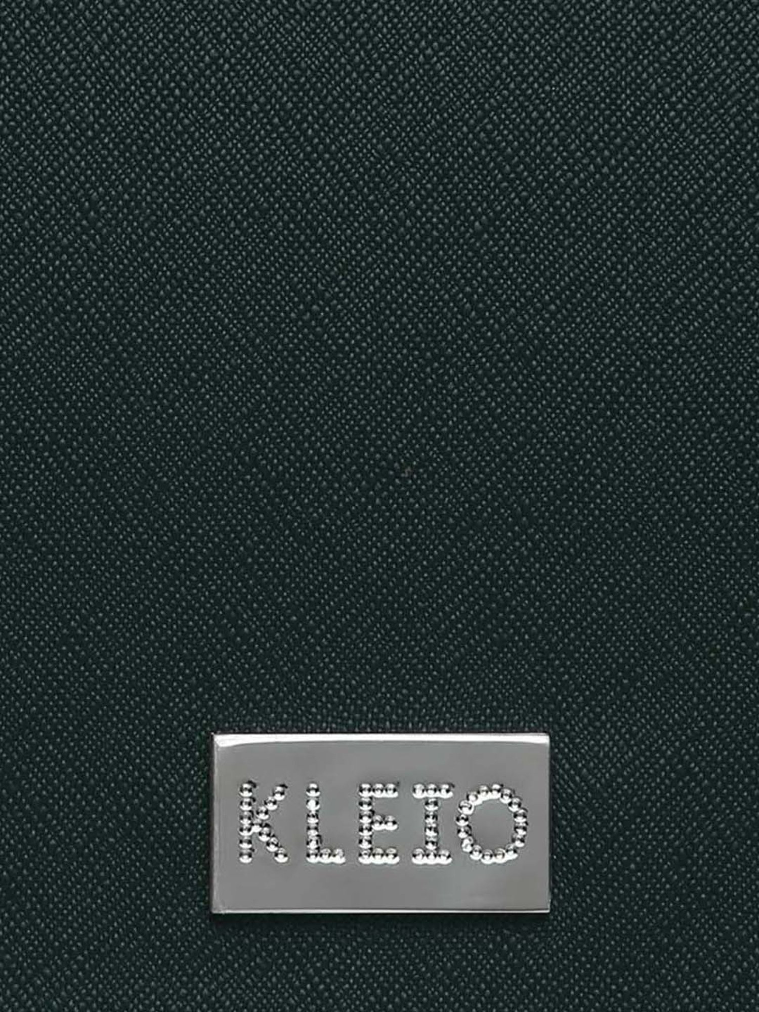 KLEIO Green Solid Medium Tote Handbag