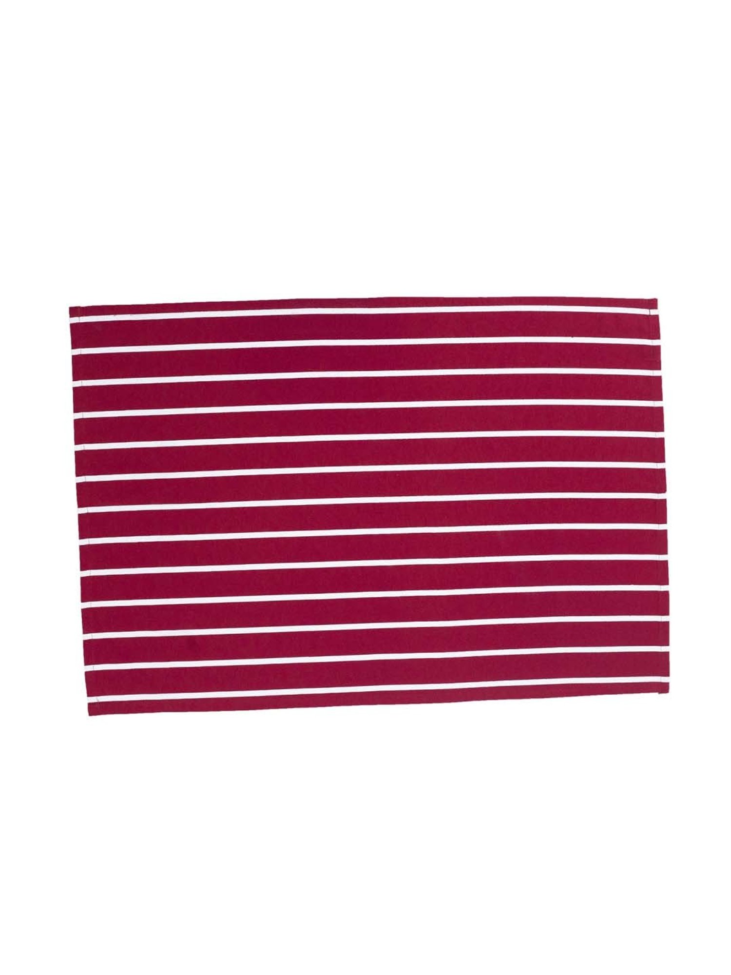 Maspar Red 100% Cotton 225 GSM Table Linen Set