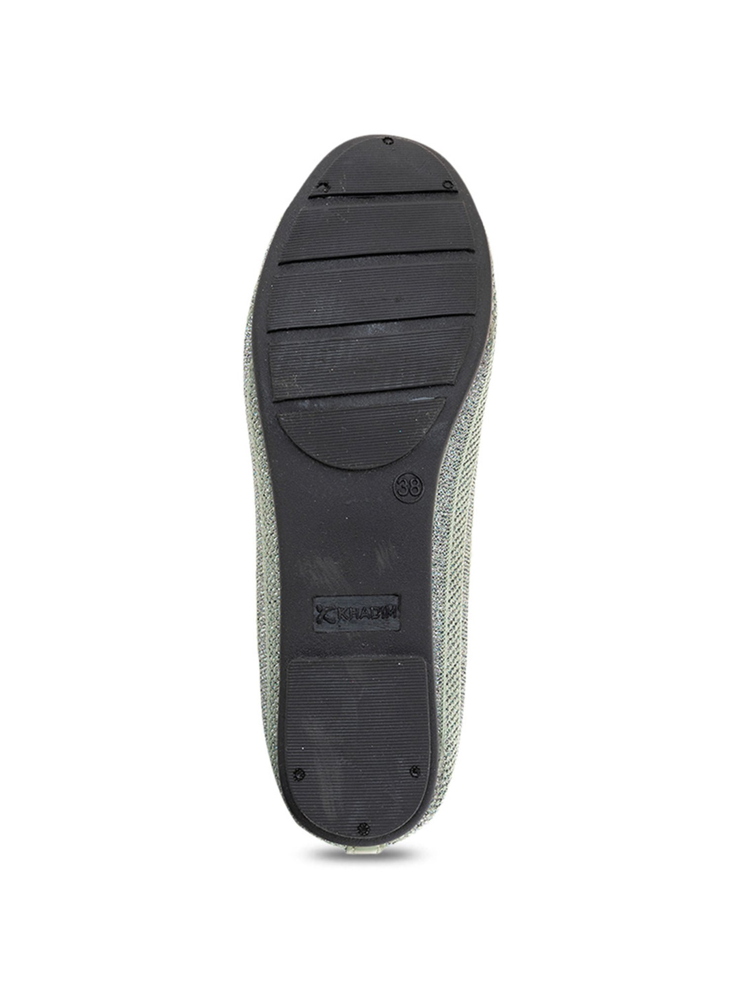 Khadim Women's Green Flat Ballets