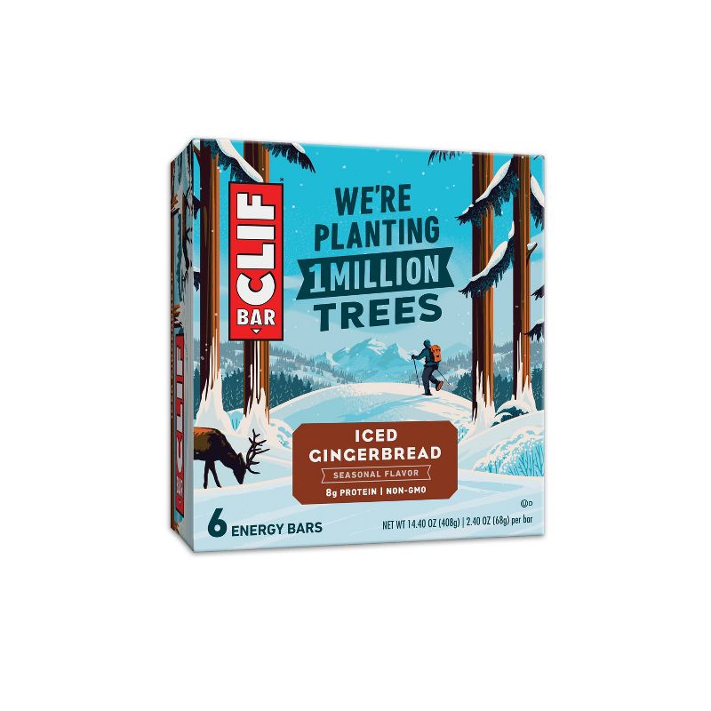 CLIF Bar Iced Gingerbread - 6ct