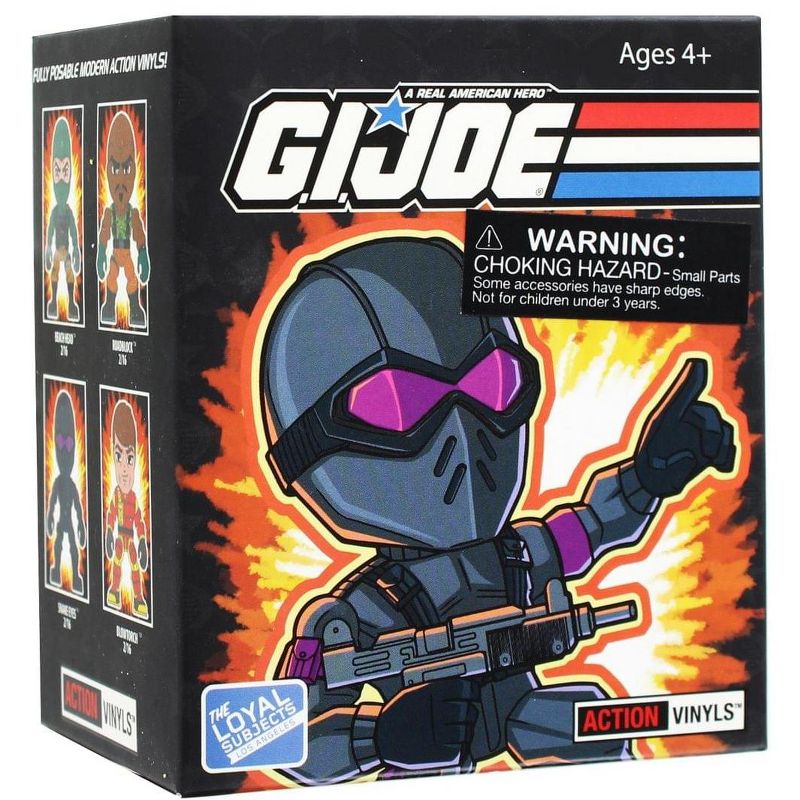 The Loyal Subjects G.I.Joe Blind Box 3" Action Vinyls Series 2, One Random