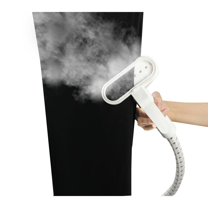 SALAV Performance Garment Steamer with Woven Hose Rose Gold