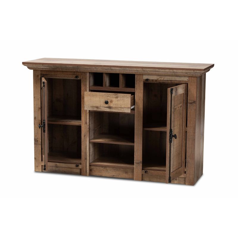 Carmel Sideboard Dark Brown/Black - Chique