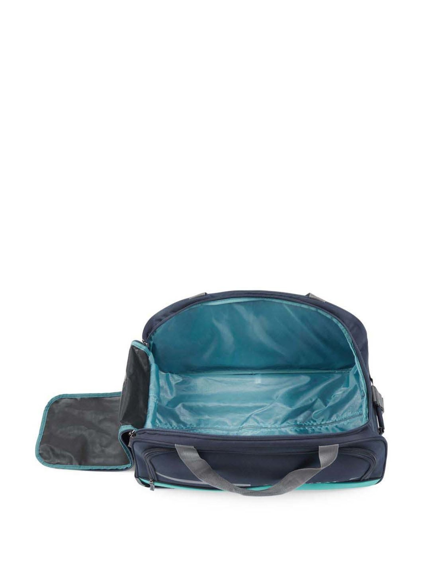 Aristocrat Cleo Blue Small Duffle Trolley Bag