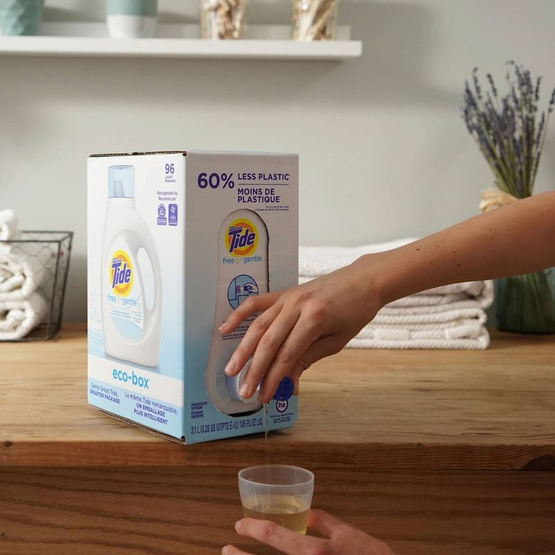 Gain with Essential Oils Lavender & Chamomile Calm Liquid Laundry Detergent - The Serene Scent - 58 fl oz