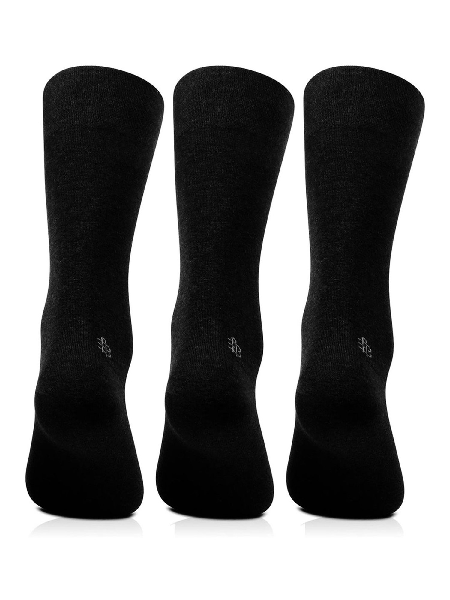Bonjour Black Socks - Pack of 3