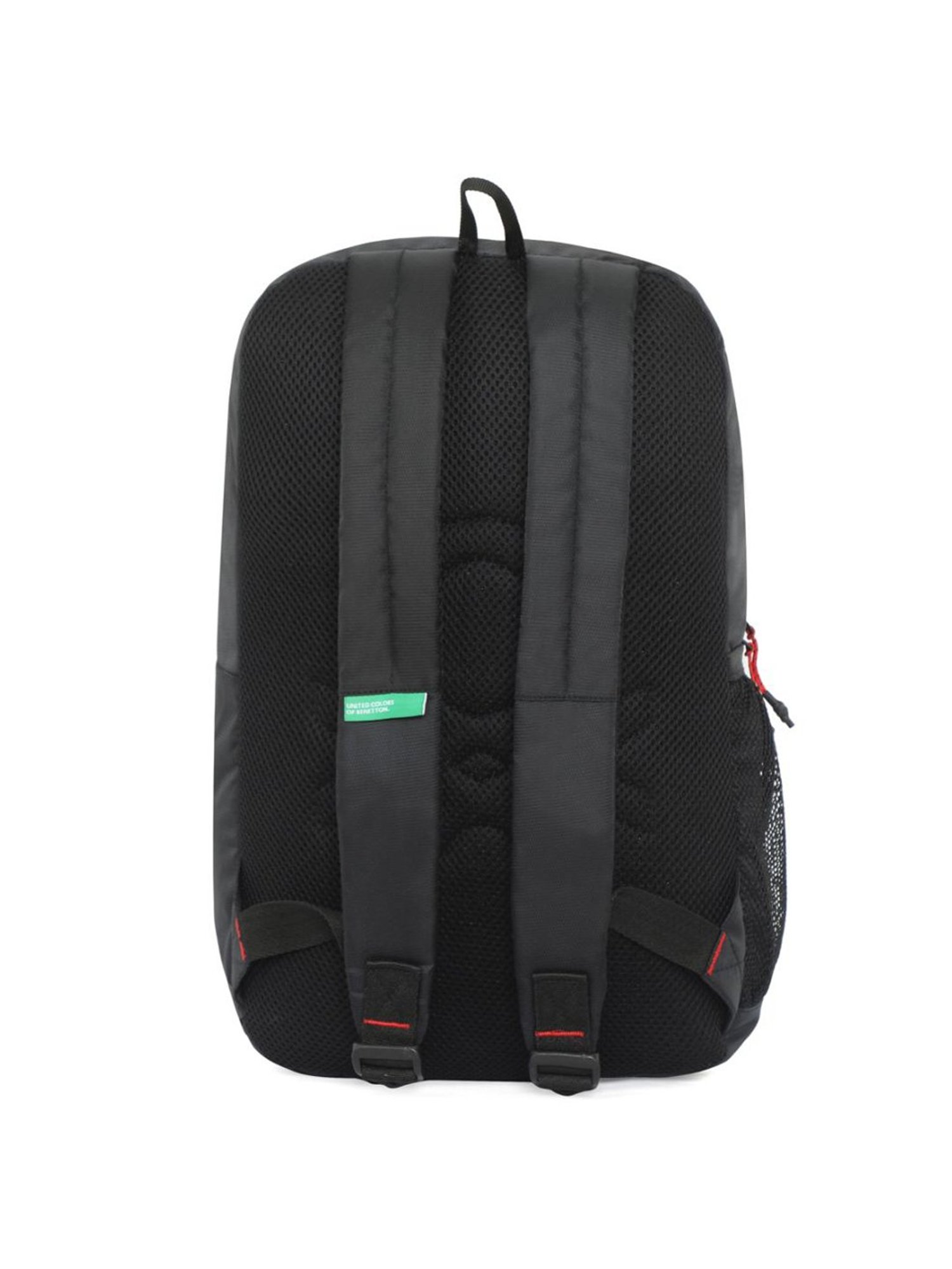 United Colors of Benetton Caspian 16 Ltrs Black Medium Laptop Backpack