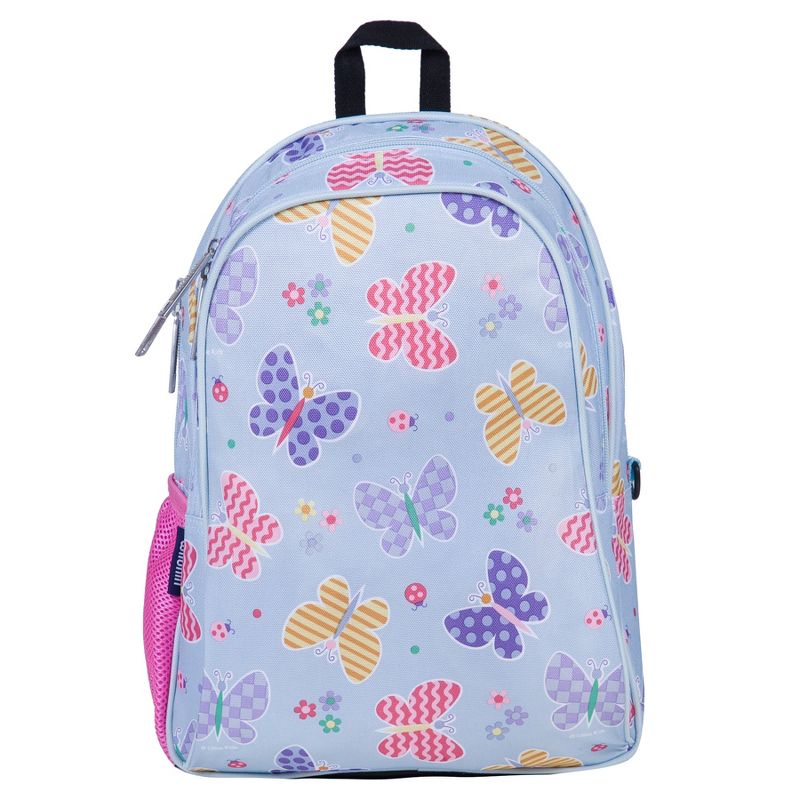 Wildkin Butterfly Garden Blue 15 Inch Backpack