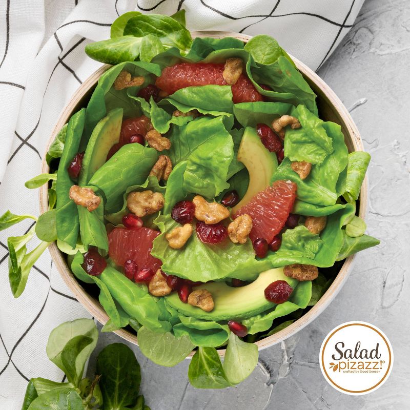 Salad Pizazz! Pomegranate Flavored Cranberries & Honey Toasted Walnuts Salad Topper - 4oz