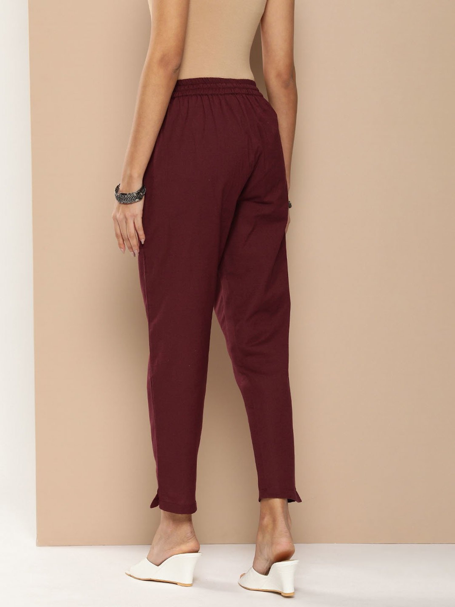 Amukti Maroon Pants