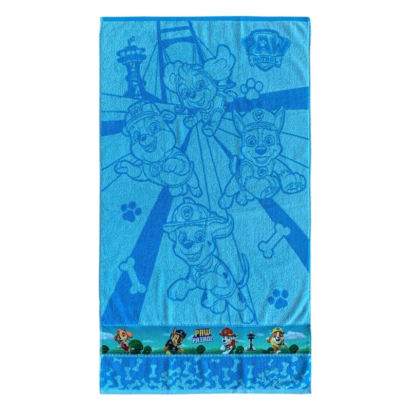 2pc PAW Patrol Power Leaps Bath Towel and Washcloth Set