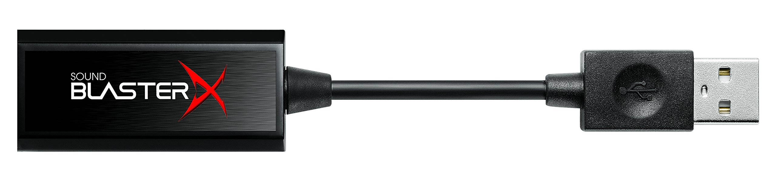 Creative Sound BlasterX G1 7.1 Portable HD Gaming USB DAC and Sound Card (70SB171000000)