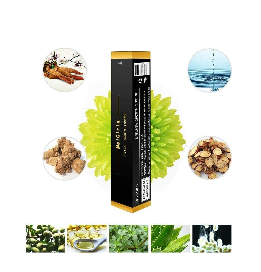 Eyelash Growth Serum Eyebrow Boost Enhancer Natural Rapid Stimulator Extension