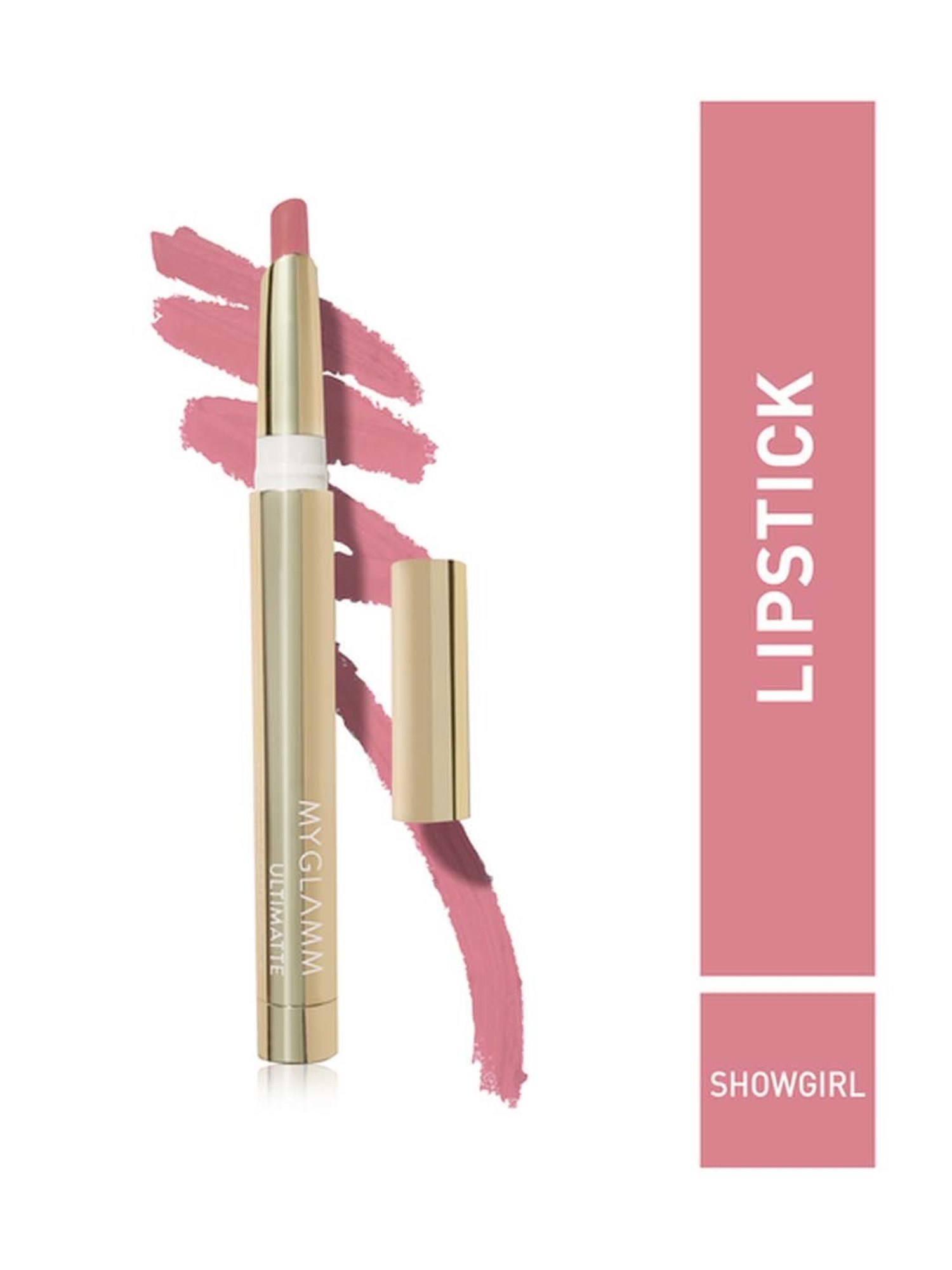 MyGlamm Ultimatte Long Stay Matte Lipstick Showgirl - 1.3 gm