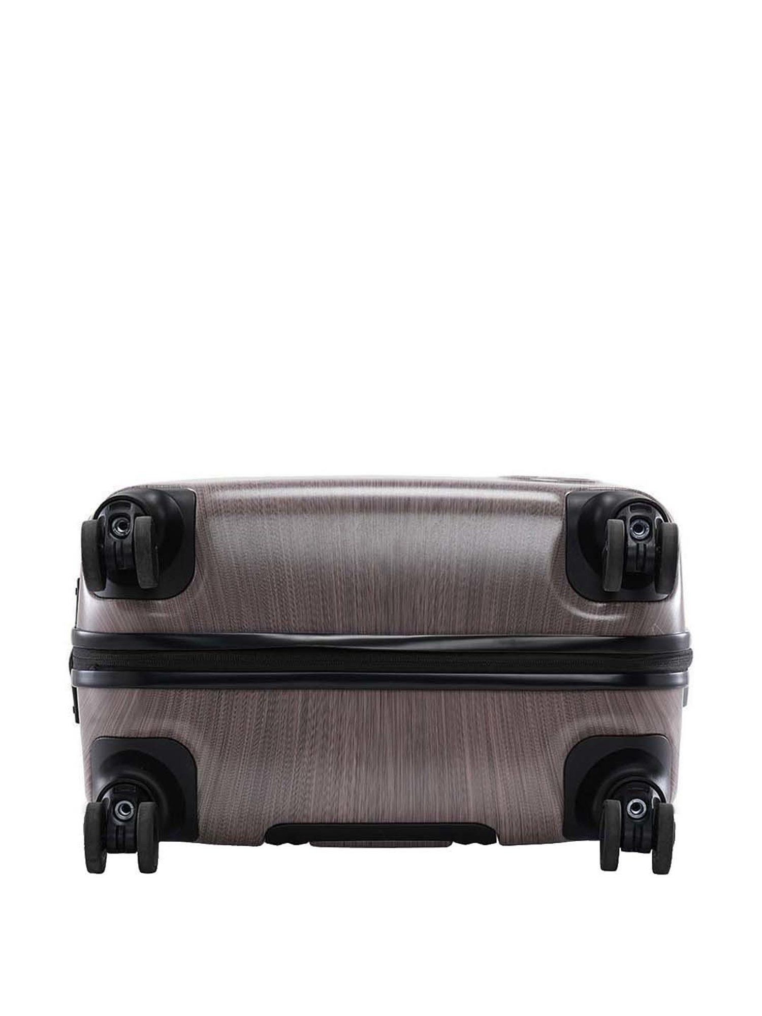 Calvin Klein Southampton Rose Gold Polycarbonate Hard Medium Trolley - 24 cms