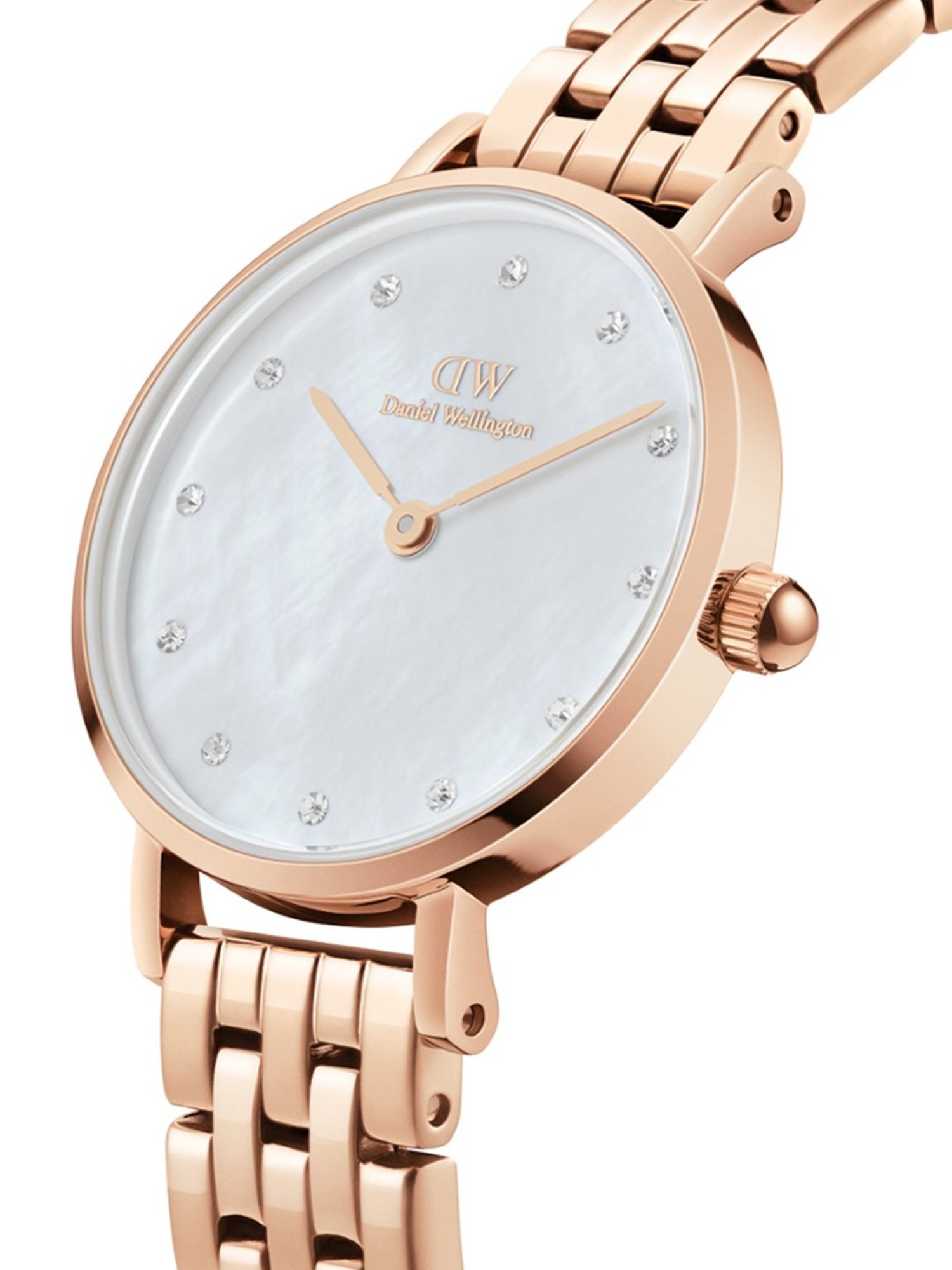 Daniel Wellington Petite Women White Round Dial Analog Watch - DW00100613K